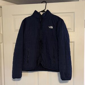 The North Face Dark Blue Quilted Jacket